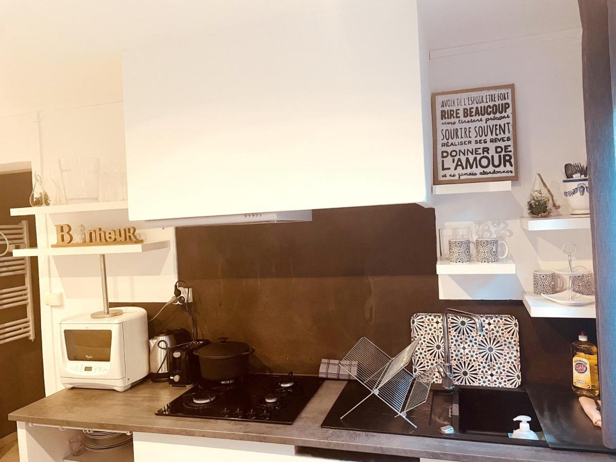 Superbe Appartement Boheme Dans Les Vignes 尼姆 外观 照片