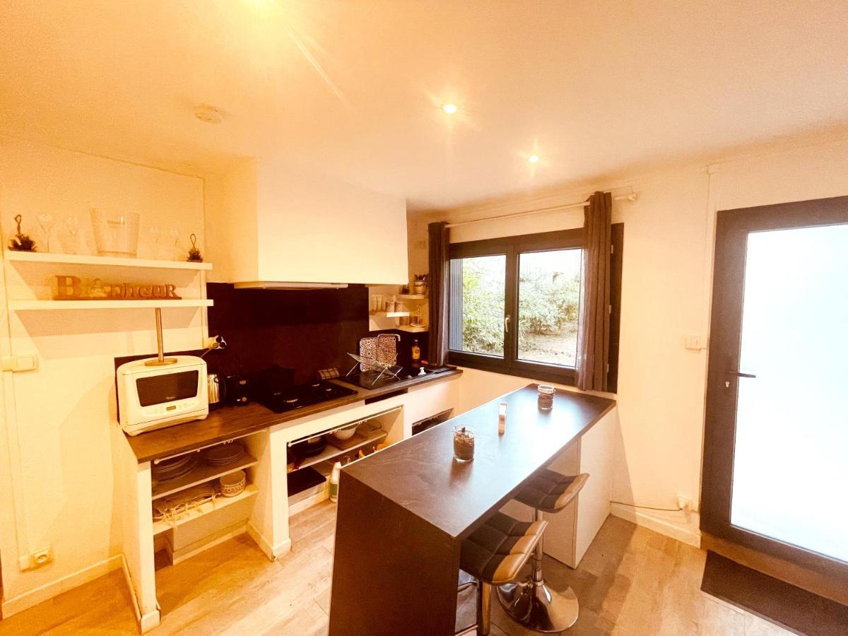 Superbe Appartement Boheme Dans Les Vignes 尼姆 外观 照片